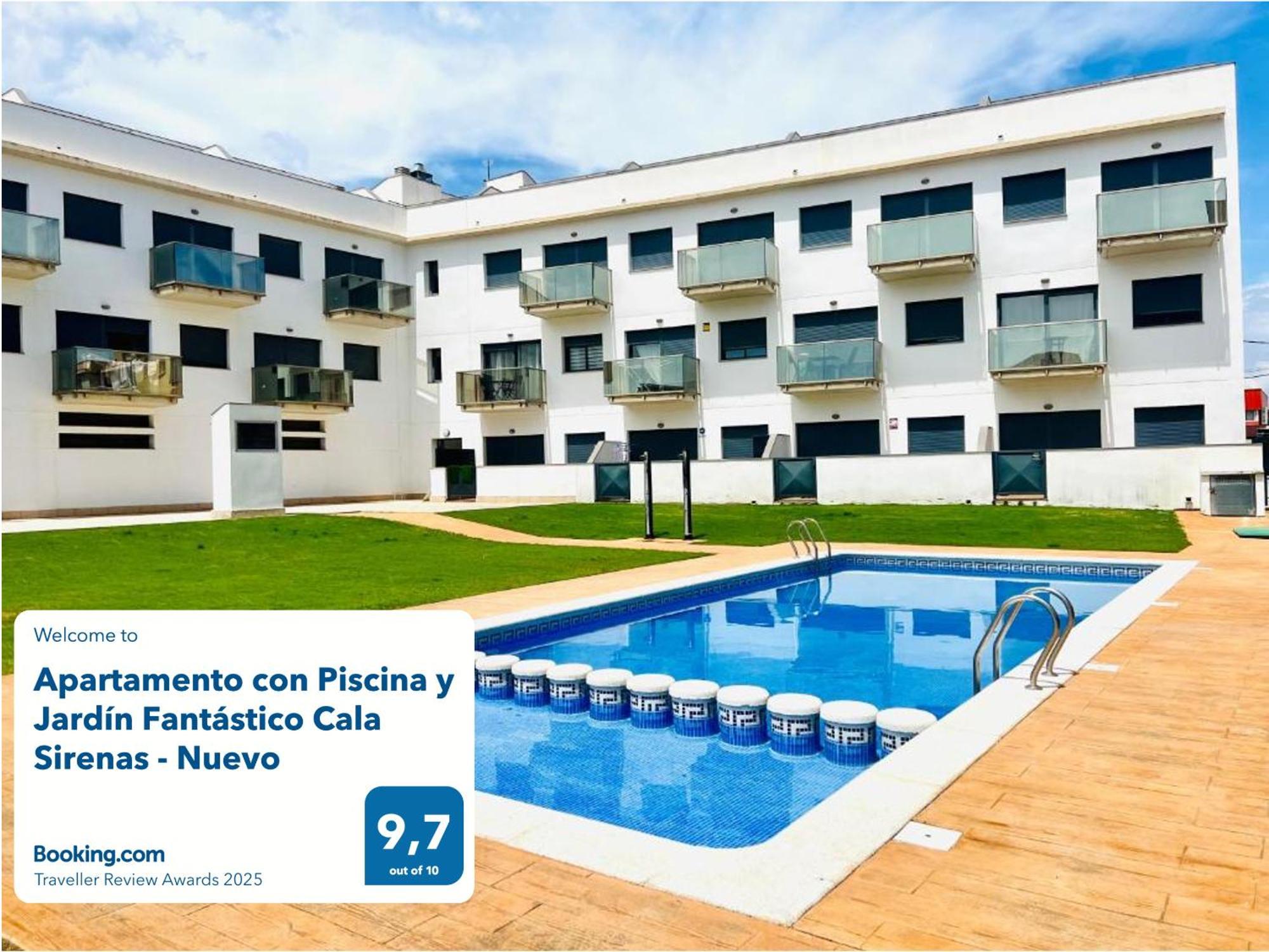 Apartamento Con Piscina Y Jardin Fantastico Cala Sirenas - Nuevo Miami Playa Exterior foto